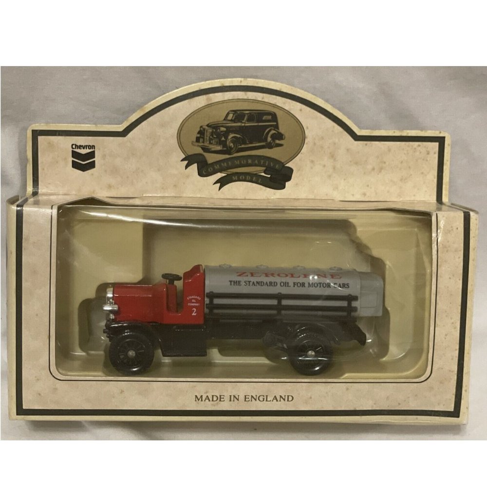 Lledo Zerolene 1911 Chain Drive Tanker Truck Diecast Standard Chevron #11 1993